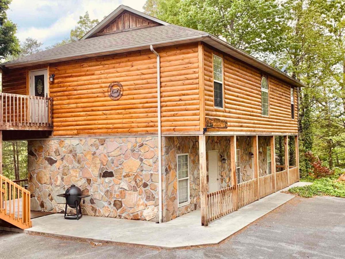 Lazy Bear Cabin Севьервилл Экстерьер фото